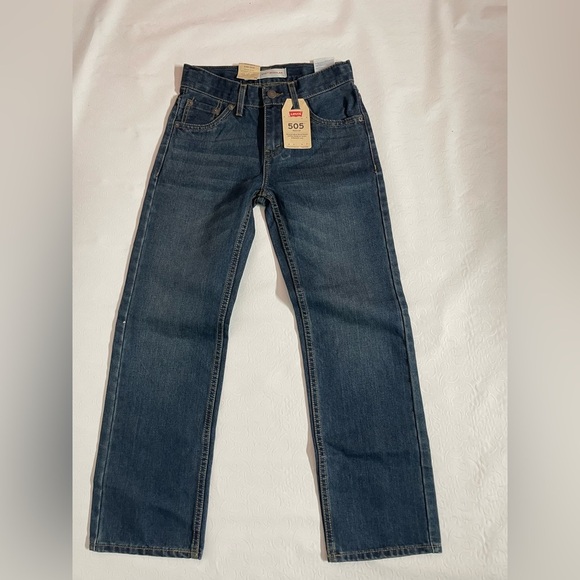 Levi's Men's Dark Blue Straight Jeans - Picture 1 of 3